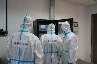 松江消防主動上門，助力企業復工復產，嚴把防火安全關